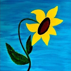 𝅺simple flower for the one and only!